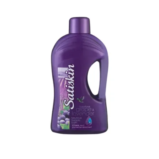 SATISKIN SATISKIN BUBBLEBATH GRAPE & LAVENDER 2LT