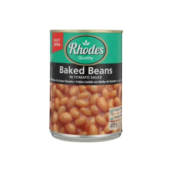 RHODES RHODES BAKED BEANS IN TOM SAUCE 410G