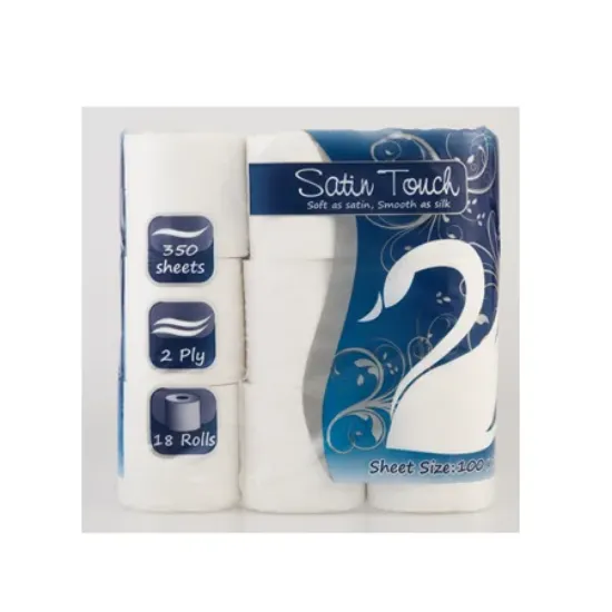 SATIN TOUCH SATIN TOUCH 18S 2PLY TOILET PAPER EACH