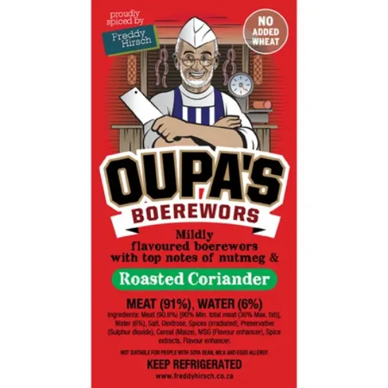 OUPAS BOEREWORS P/KG