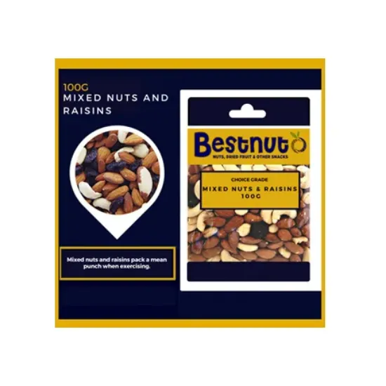 BEST NUT MIXED NUTS&RAISINS SALTED ECONO KG