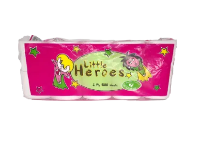 LITTLE HEROES LITTLE HEROES T/PAPER 1PLY 10`S EACH