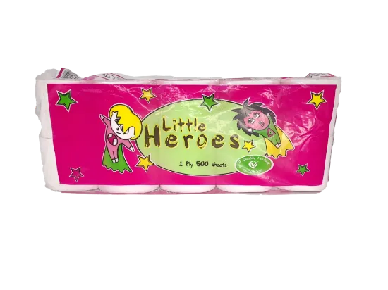 LITTLE HEROES LITTLE HEROES T/PAPER 1PLY 10`S EACH