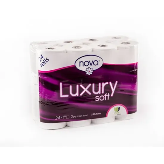 NOVA LUX SOFT 2PLY 350 SHEETS 24`S