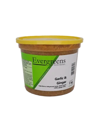 EVERGREENS GARLIC & GINGER KG