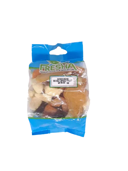 FRESHA FRESHA MIXED DRIED FRUIT 250G