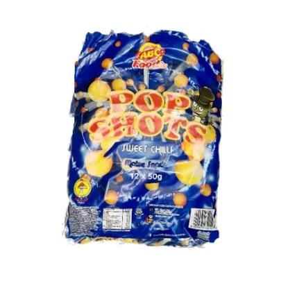 ABC POP SHOTS 12X50G SWT CHILLI EACH