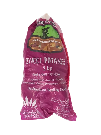 WHITE SWEET POTATOES ROOIVOOR 2KG